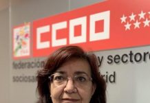 Rosa Cuadrado, secretaria general de CCOO Sanidad Madrid
