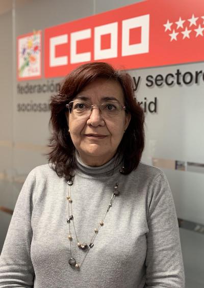 rosa-cuadrado-ccoo-sanidad-madrid 8 de mayo de 2019: elecciones sindicales en la Sanidad Pública