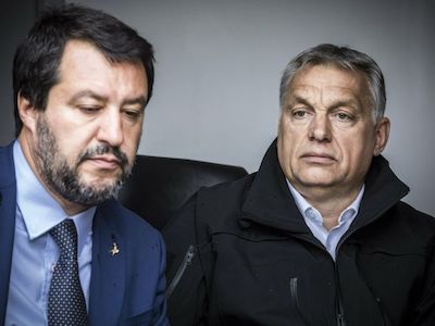 salvini-y-orban Gitanos italianos con miedo por amenazas racistas de matar a sus niños