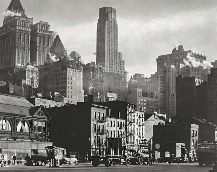 babbott-ny-wall-street-1932 Berenice Abbott y el legado de Eugène Atget