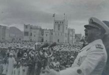 Franco en Sidi Ifni en 1950