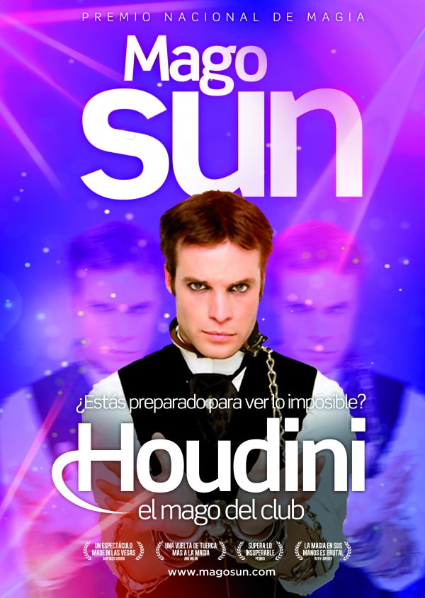 magosun-600x845 El Mago Sun se reencarna en “Houdini. El mago del club”