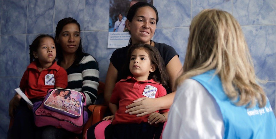 unicef-velasquez-menores-caracas Unicef refuerza la presencia en Venezuela para atender a 3,2 millones de niños