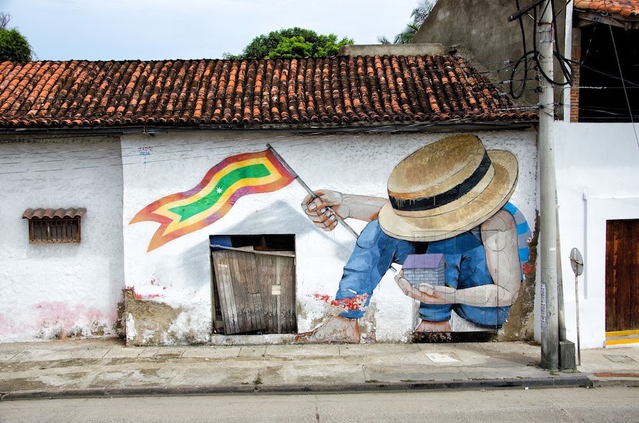 cartagena-de-indias-grafitis Cartagena de Indias: la ciudad amurallada que enamora con su estilo colonial y playas