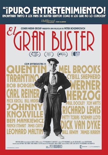 el-gran-buster-cartel “El gran Buster”, homenaje a uno de los creadores de la comedia cinematográfica