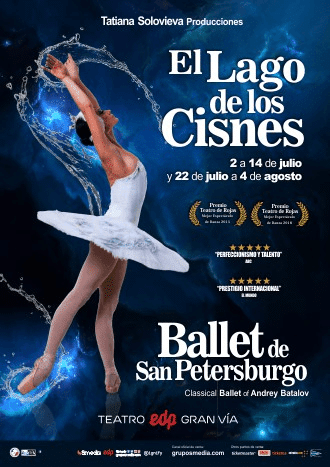 lagocisnes El Ballet Clásico de San Petesburgo sueña “El lago de los cisnes”. Seducción e inocencia