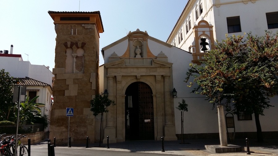 Córdoba-Alminar-de-San-Juan-iglesia-Esclavas Córdoba. Paseos de ayer y de hoy