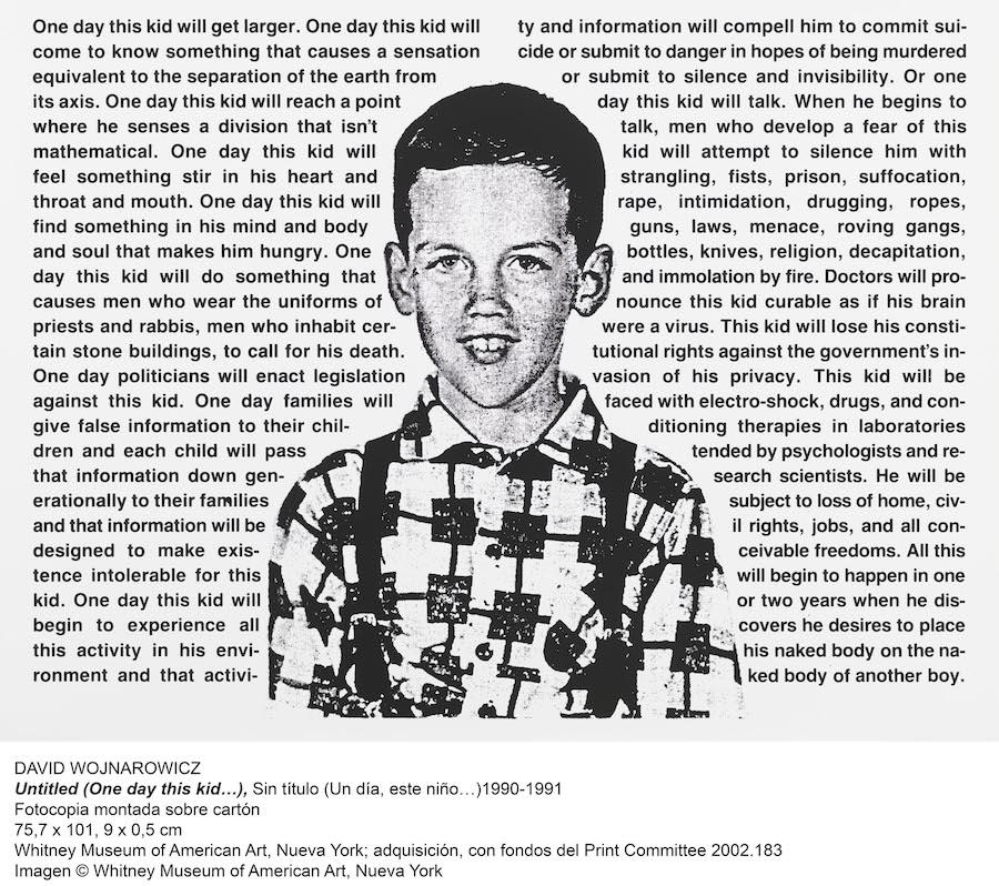 David-Wojnarowicz-Un-día-este-niño Llega a España la obra multifacética de David Wojnarowicz