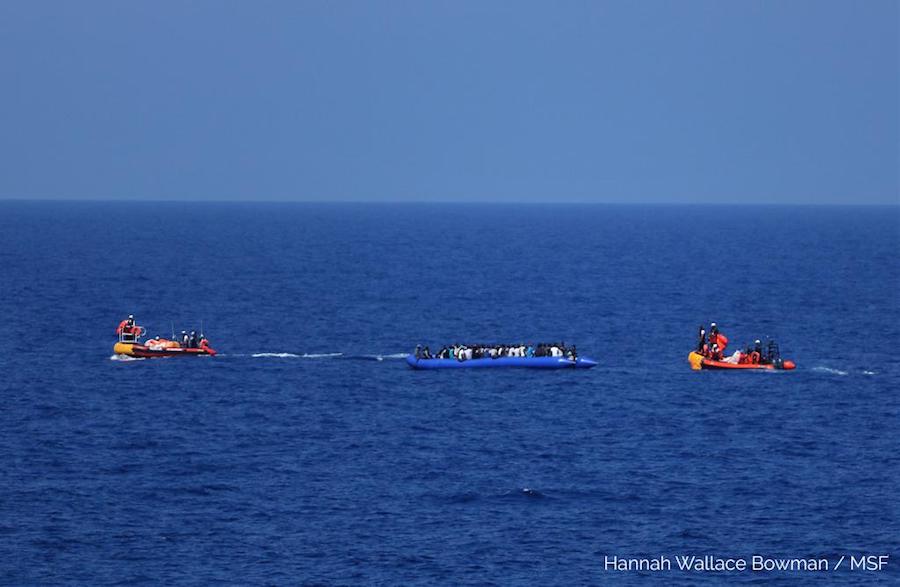 MSF-Ocean-Viking-11AGO2019-rescate Ocean Viking: nuevo rescate de 81 personas en el Mediterráneo Central
