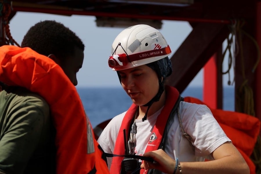 MSF-Ocean-Viking-9AGO2019-Stefanie Ocean Viking: primer rescate de 85 personas en el Mediterráneo Central