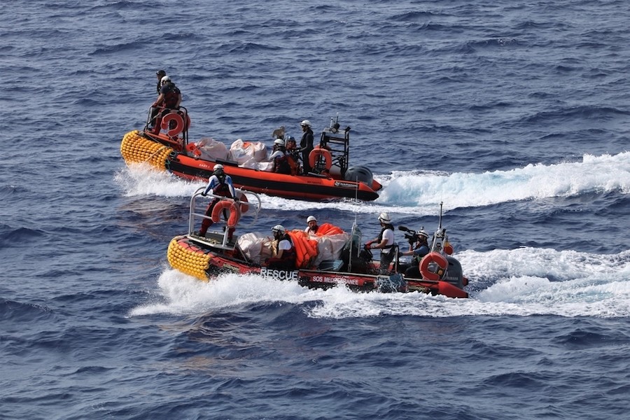 MSF-Ocean-Viking-9AGO2019-botes-rescate Ocean Viking: primer rescate de 85 personas en el Mediterráneo Central