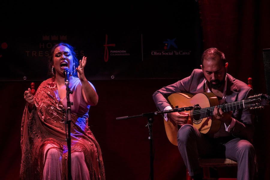 Maria-Terremoto-FOF-Pamplona-2019 María Terremoto, cante jondo en "La huella de mi sentío"