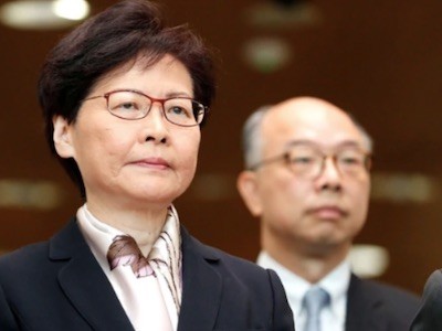 Carrie-Lam Hong Kong: retirado el proyecto de ley de extradición