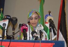 La saharaui Aminetu Haidar