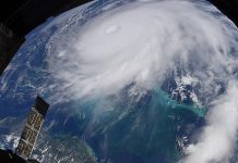 NASA: El huracán Dorian visto desde la Estación Espacial Internacional el 2 de septiembre de 2019.