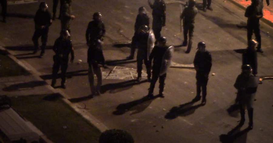 Policia-marroquí-El-Aaiún-19JUL2019 Condenas a prisión por manifestarse en la capital del Sahara