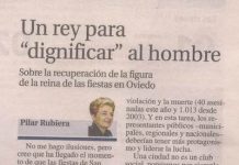 Rubiera Un rey para dignificar al hombre