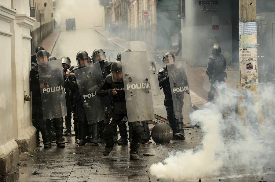 Actuación-policial-en-Ecuador Violencia policial en Ecuador vulnera derechos humanos