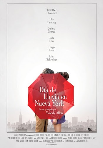 Día-de-lluvia-en-Nueva-York-poster “Día de lluvia en Nueva York”, aplausos para el mejor Woody Allen