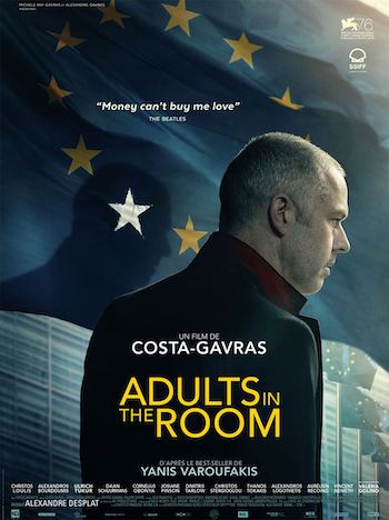 Gavras-Varoufakis-poster Estreno en Francia: "Adults in de room", de Costa Gavras
