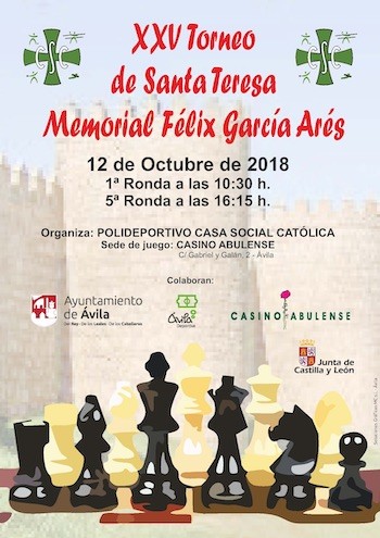 Torneo-ajedrez-Santa-Teresa-26 Santa Teresa cumple 75 años como patrona del Ajedrez