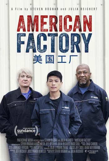 American_Factory-poster «American Factory», primer documental producido por los Obama