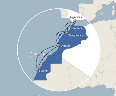 CMA-CGM-enlace-con-Algeciras. Los productos marroquíes provenientes del Sahara deberían ser etiquetados según el TJUE