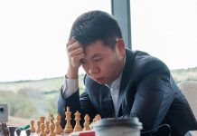 El ajedrecista chino Wang Hao.