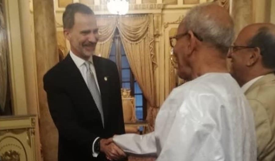 Felipe-VI-con-Brahim-Gali-en-Panamá Marruecos amenaza a Panamá y  países que reconocen al Sahara