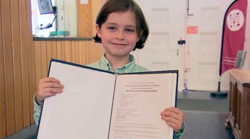 Laurent-Simons Un niño belga de nueve años, el universitario más joven del mundo