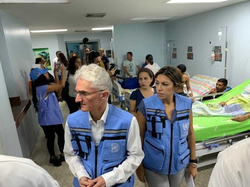 Mark-Lowcock-hospital-Venezuela Venezuela: miles de personas enfrentan cada día a retos abrumadores para sobrevivir