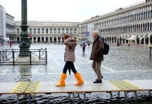PE: Consecuencias del cambio climático en la Plaza de San Marcos en Venecia