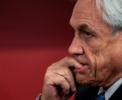 Sebastián-Piñera Sebastián Piñera anuncia una ley 'antisaqueos y antiencapuchados' en Chile