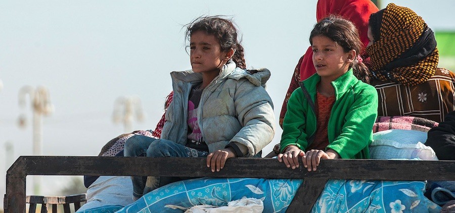 Unicef-Delil-Souleimain-Familias-desplazadas-Siria Unicef pide rescatar a 28 000 niños atrapados en los combates en Siria