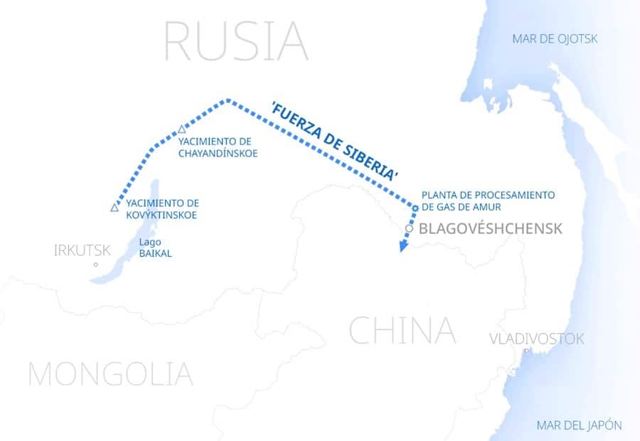 Gasoducto-Rusia-China-por-Siberia Un mundo multipolar fluye ya por un gasoducto entre Rusia y China