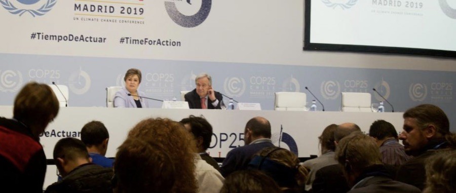 Guterres-COP25-Madrid-1DIC2019 Guterres: el cambio climático es una amenaza dramática para la seguridad humana