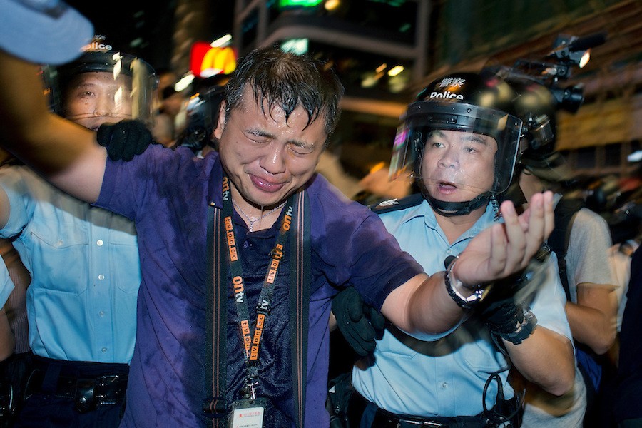 Hong-Kong-Ronson-Chan-pimienta-policía Hong Kong: se mantienen las protestas y la violencia policial
