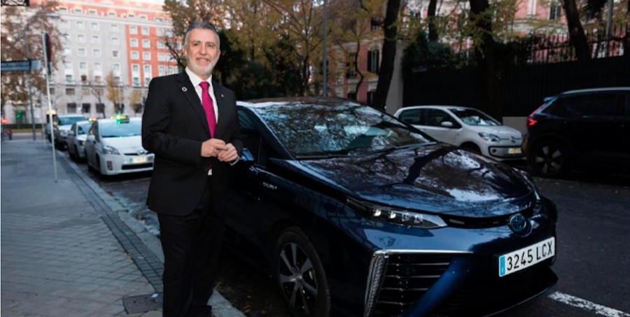 Víctor-Torres-Toyota-Mirai-Madrid-DIC2019 Toyota muestra la pila de combustible en Madrid con una flota de doce "Mirai"