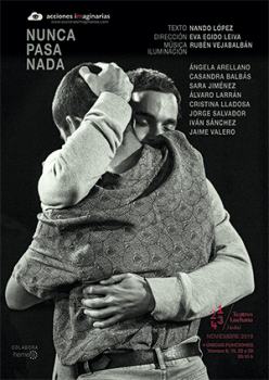 nuncapasanada-248x350 Teatro: Eva Egido Leiva proclama que “Nunca pasa nada”