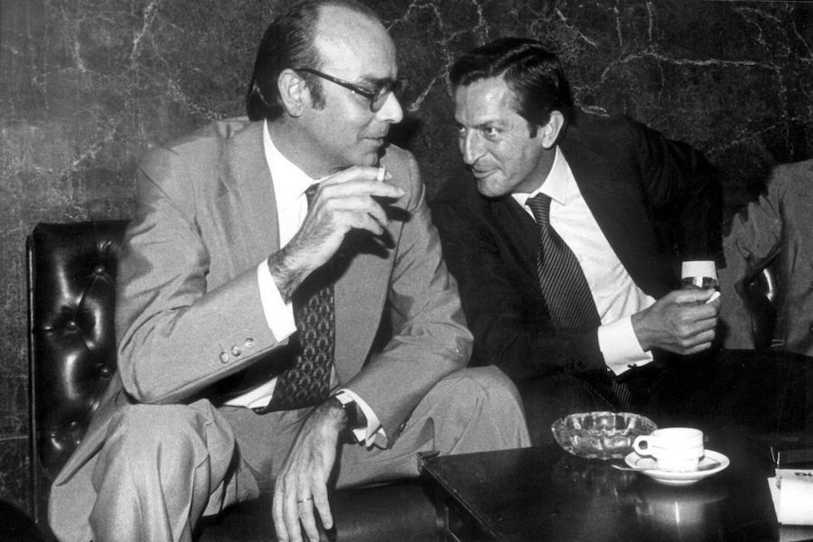 Abril-Martorel-con-Adolfo-Suárez Hace 40 años, 1980, en España