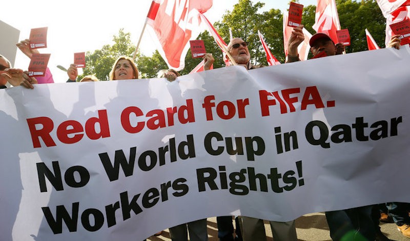 Catar-protestas-FIFA-2022 Catar endurece la legislación contra los periodistas