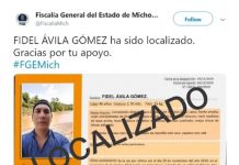 Fidel Avila Gomez localizado