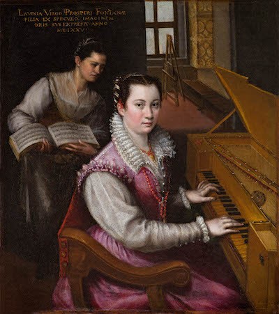 Lavinia-Fontana-autorretratoespineta El Museo del Prado reivindica a la mujer artista