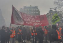 Paris manifestaciones mismo combate