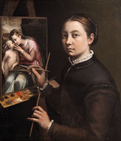 Sofonisba-Anguissola-autorretrato El Museo del Prado reivindica a la mujer artista