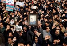 protestas por el asesinato del general iraní Qasem Soleimani