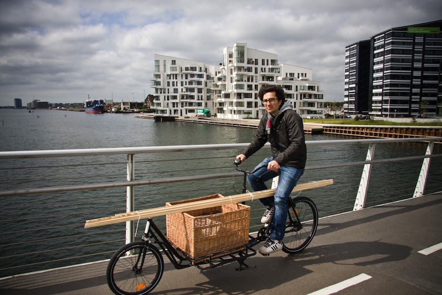 Bicicleta de carpintero en Copenague