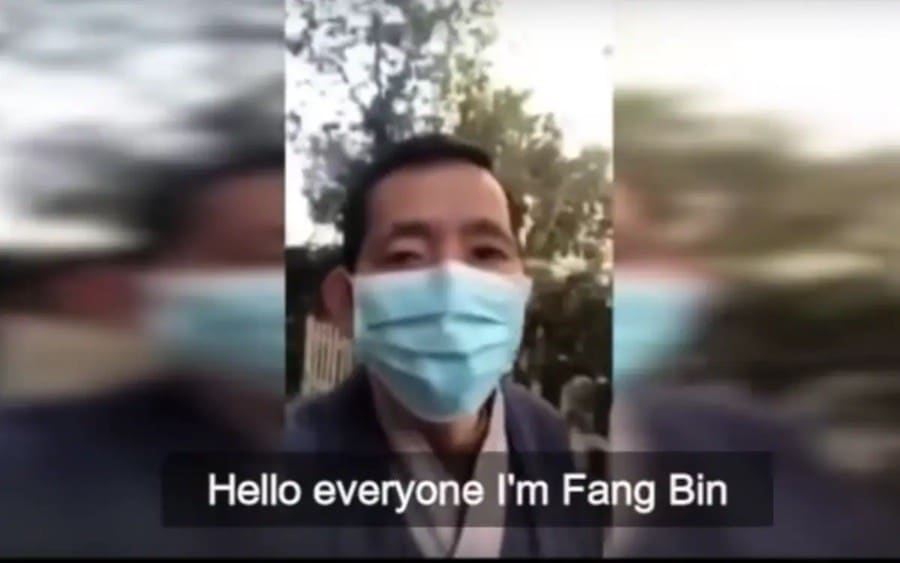 Fang-Bin-disidentes-China "Este podría ser mi último mensaje": detenidos en China críticos con la gestión de la epidemia