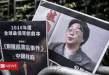 Protestas por el encarcelamiento de Gui Minhai