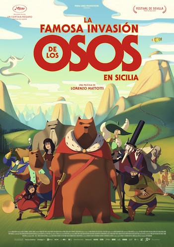 Linvasión-de-osos-en-Sicilia-cartel “La famosa invasión de osos en Sicilia”, fábula moral con carga poética y política